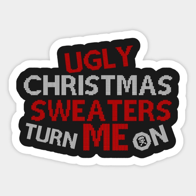 Ugly Sweaters Sticker by DIAMONDSANDCROSSBONES